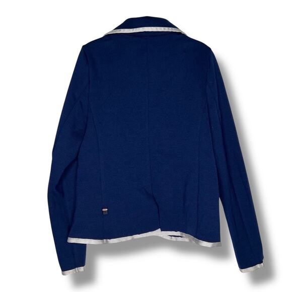 Girls Tommy Hilfiger Classic Blue Notch Blazer Size 7 Small - Picture 7 of 7
